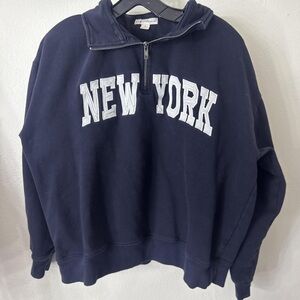 Aeropostale Navy Blue Long Sleeve Top